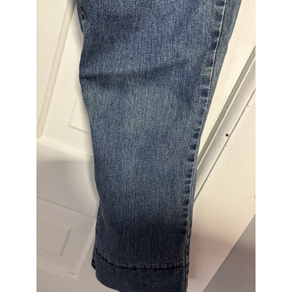 Levi's Nouveau Low Capri Stretch Blue Denim Jeans Women's Size 6 - Picture 13 of 14